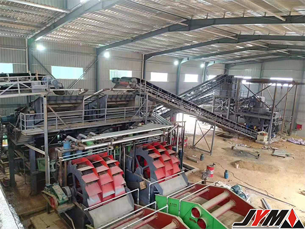 安徽池州年产50W吨制砂机设备生产线项目
